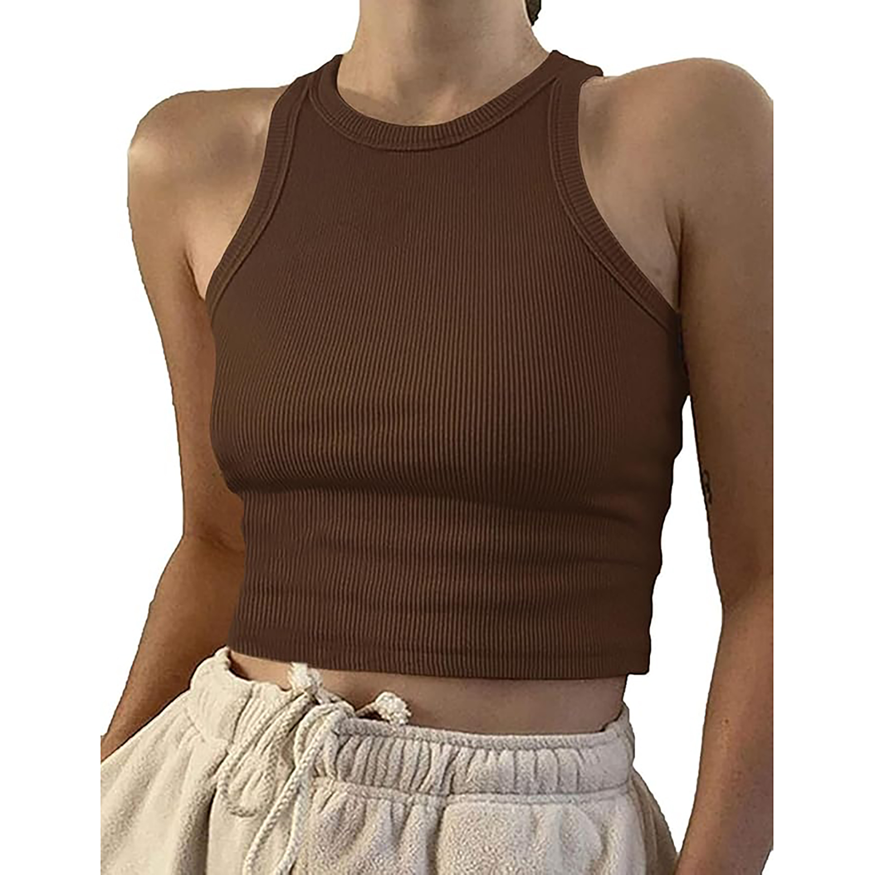 Women Sleeveless Racerback Vest 4