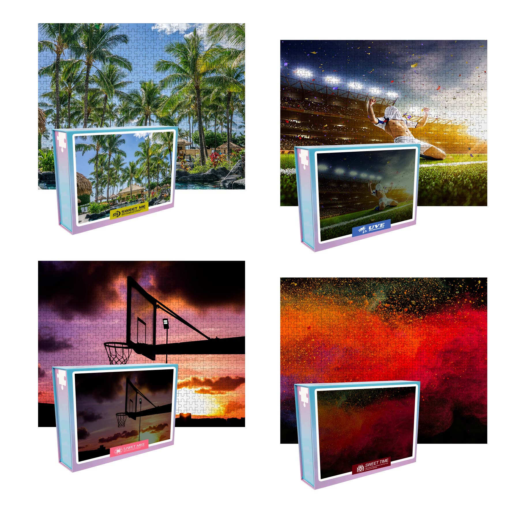 500 Pieces Custom Jigsaw Puzzles 2