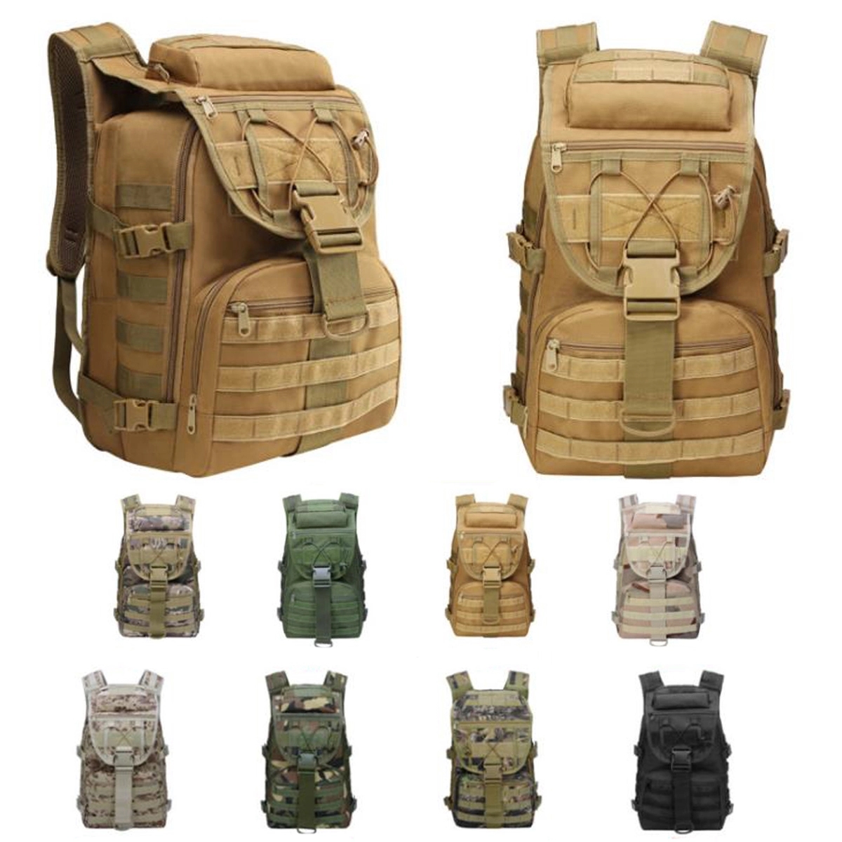Military Tactical Combat Backpack Bag 2