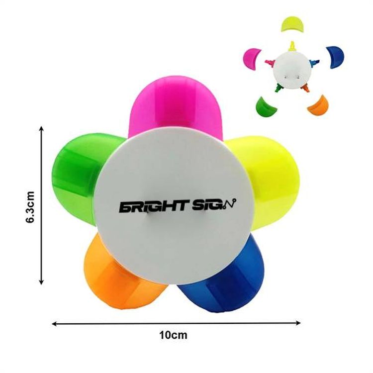 Flower Shape Highlighters 1