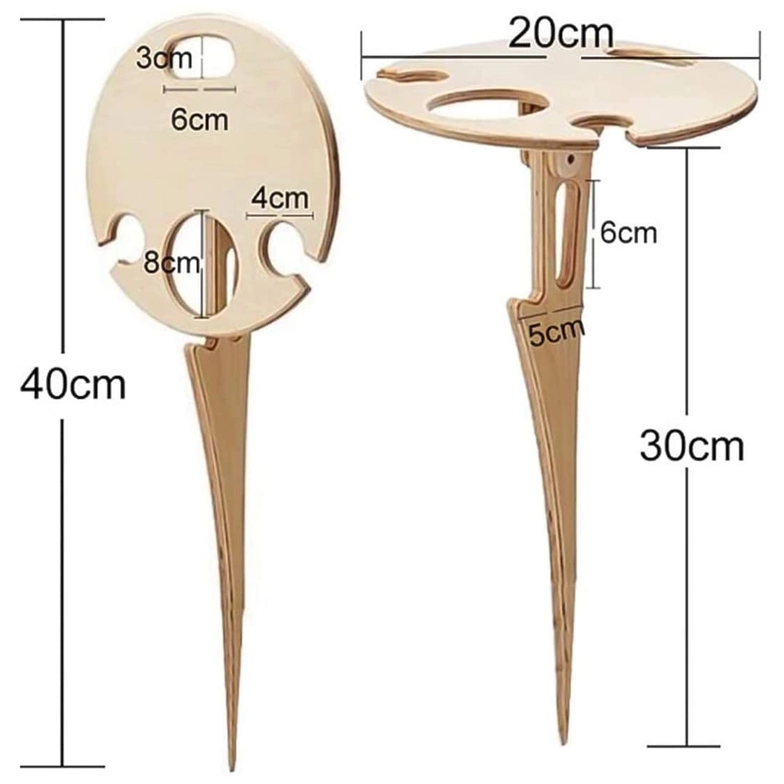 Outdoor Folding Wine Table 5