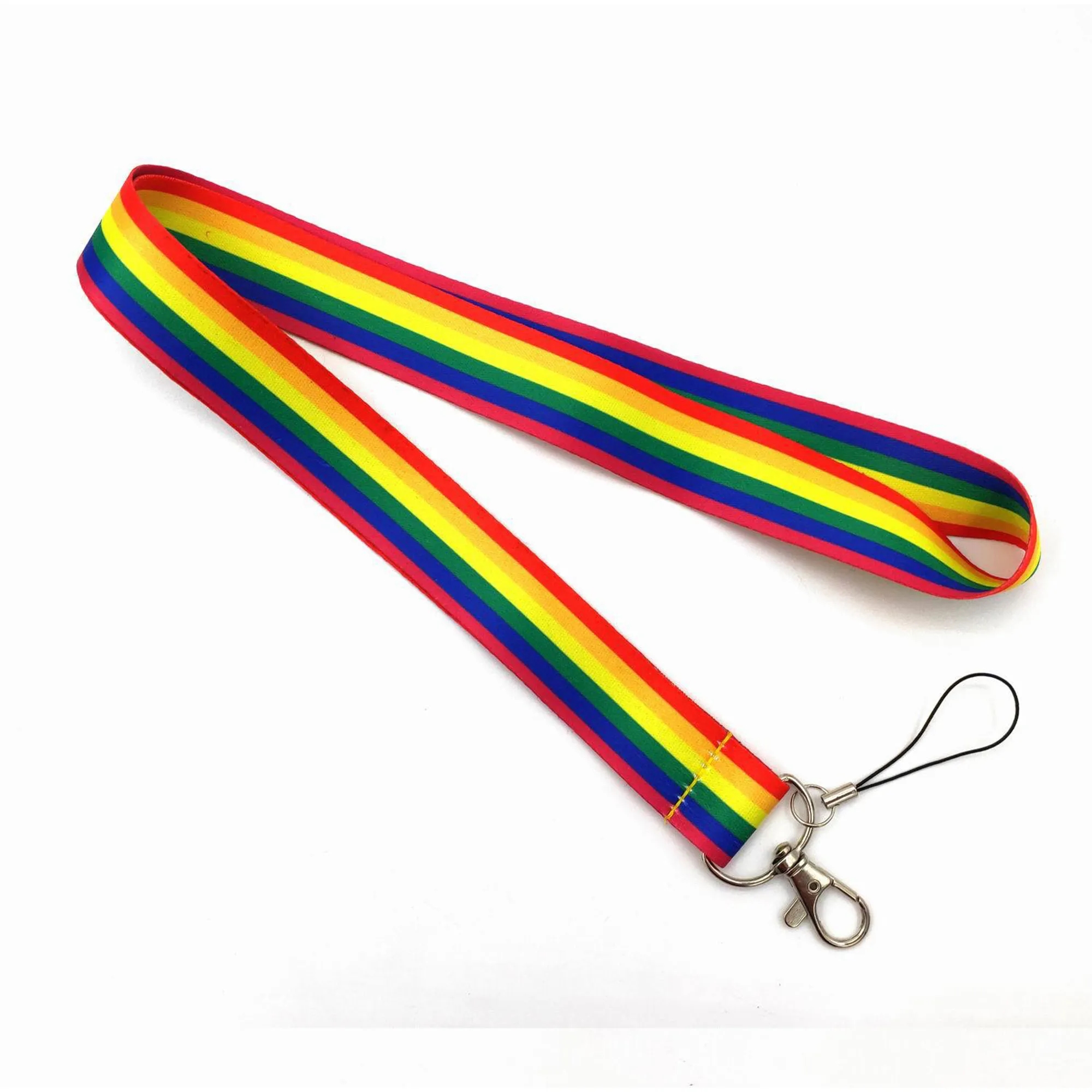 Polyester Lanyard Rainbow 5