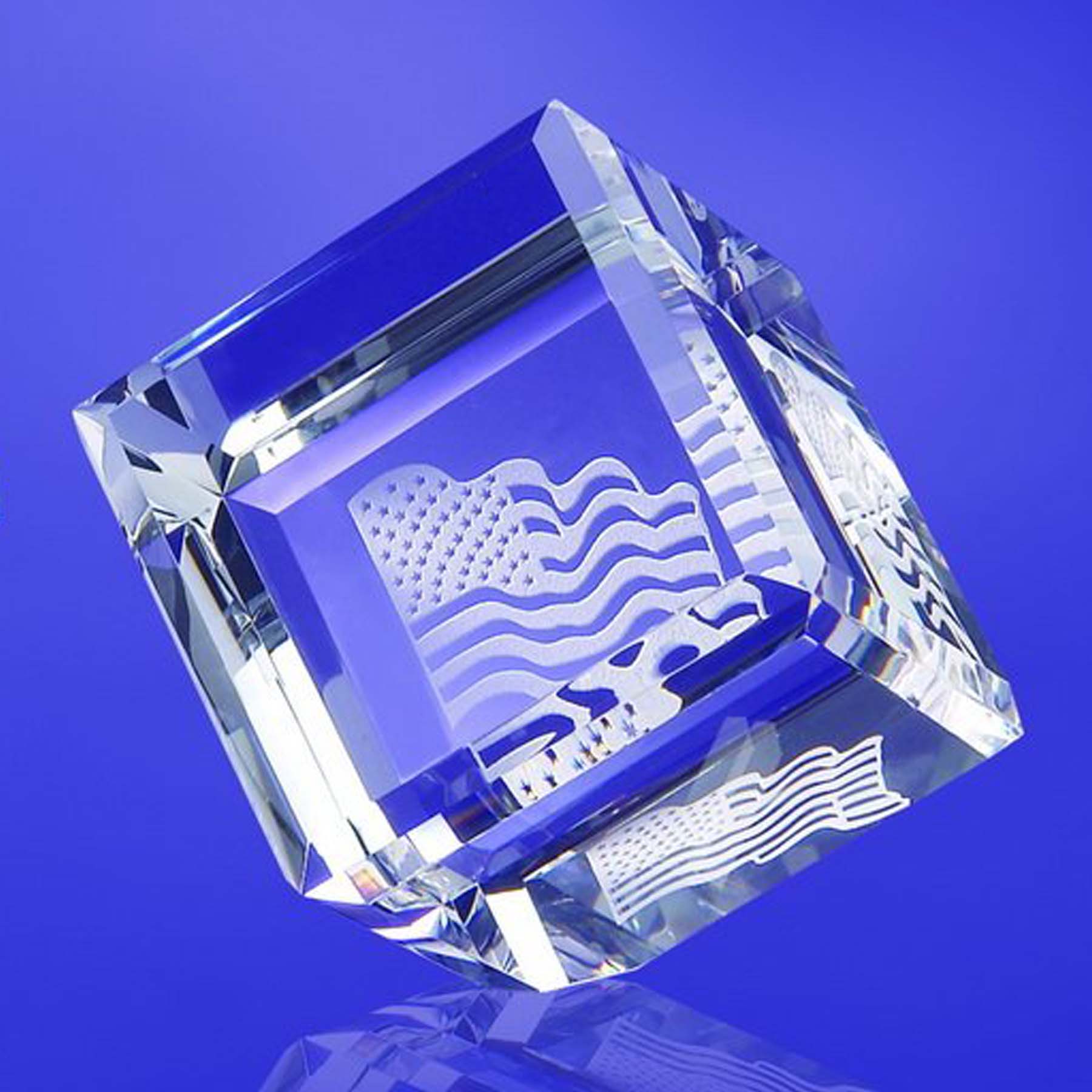 2-3/8" Award- Awards, Trophy,Standing Cube, Select Grade_D551CA 3