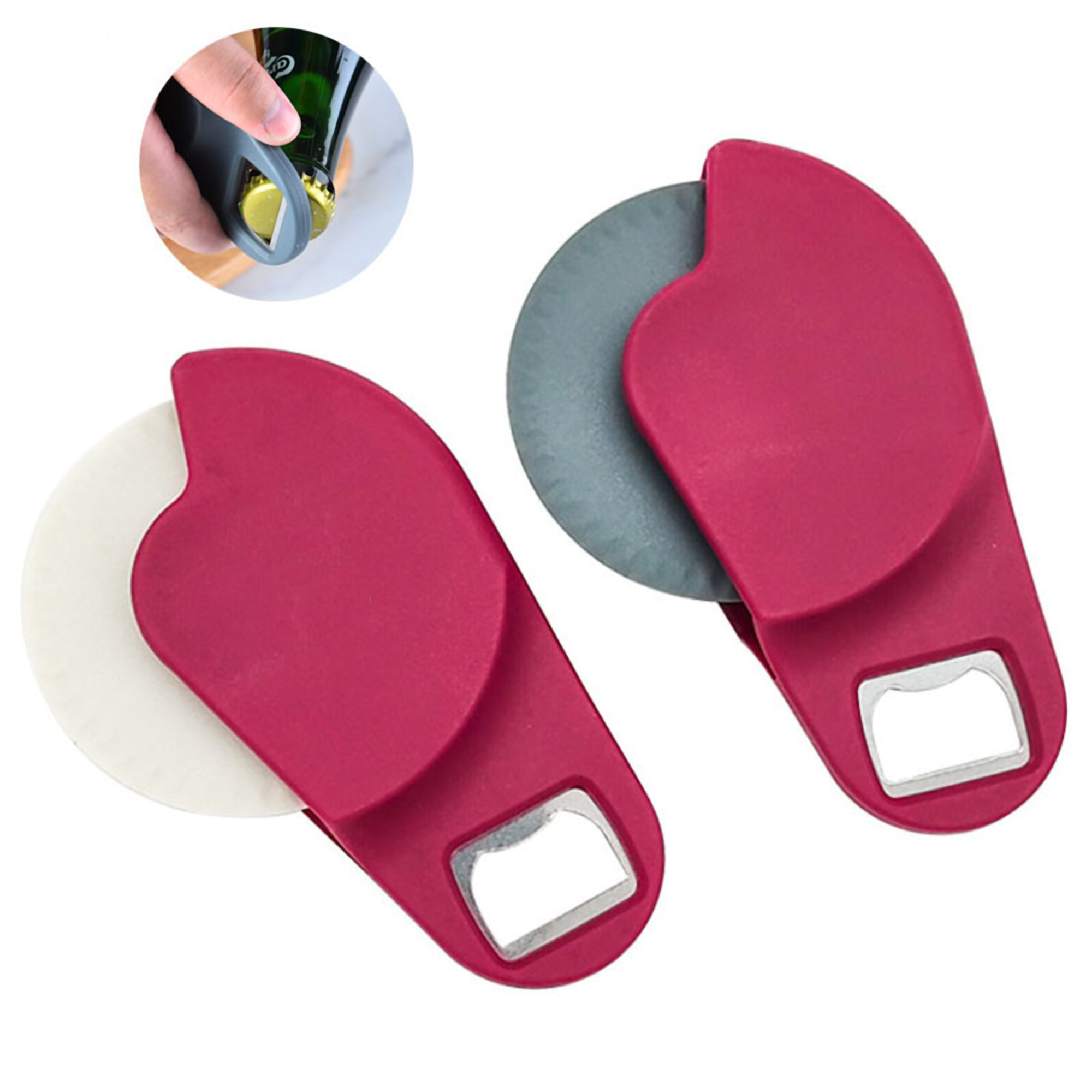 Pizza Cutter w/Bottle Opener