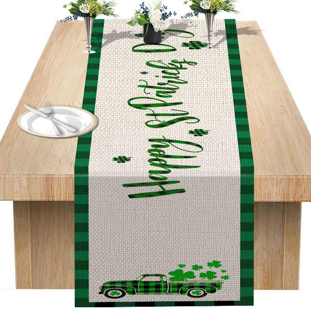 Happy St. Patrick's Day Table Runner 1
