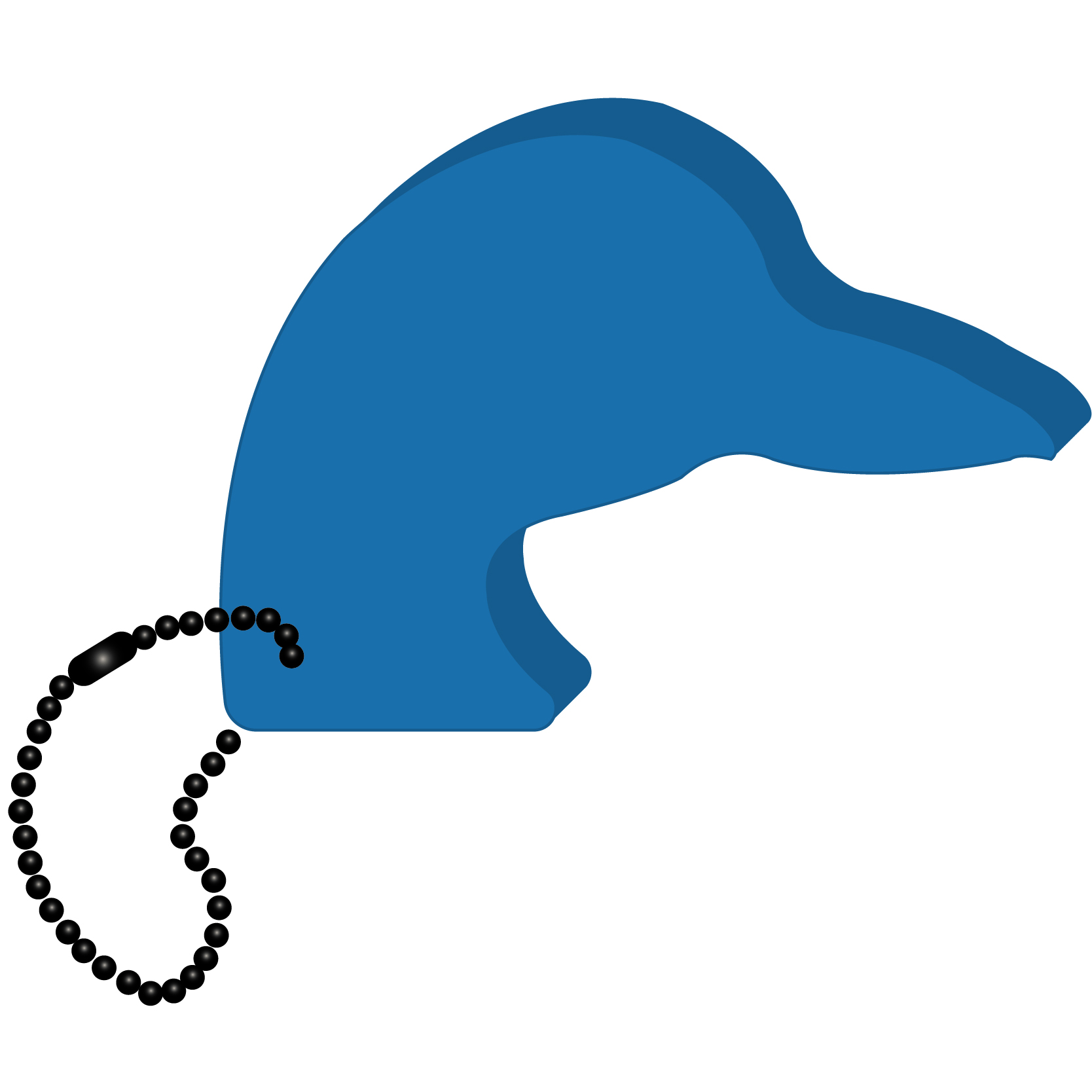Duck Head Key Tag 17