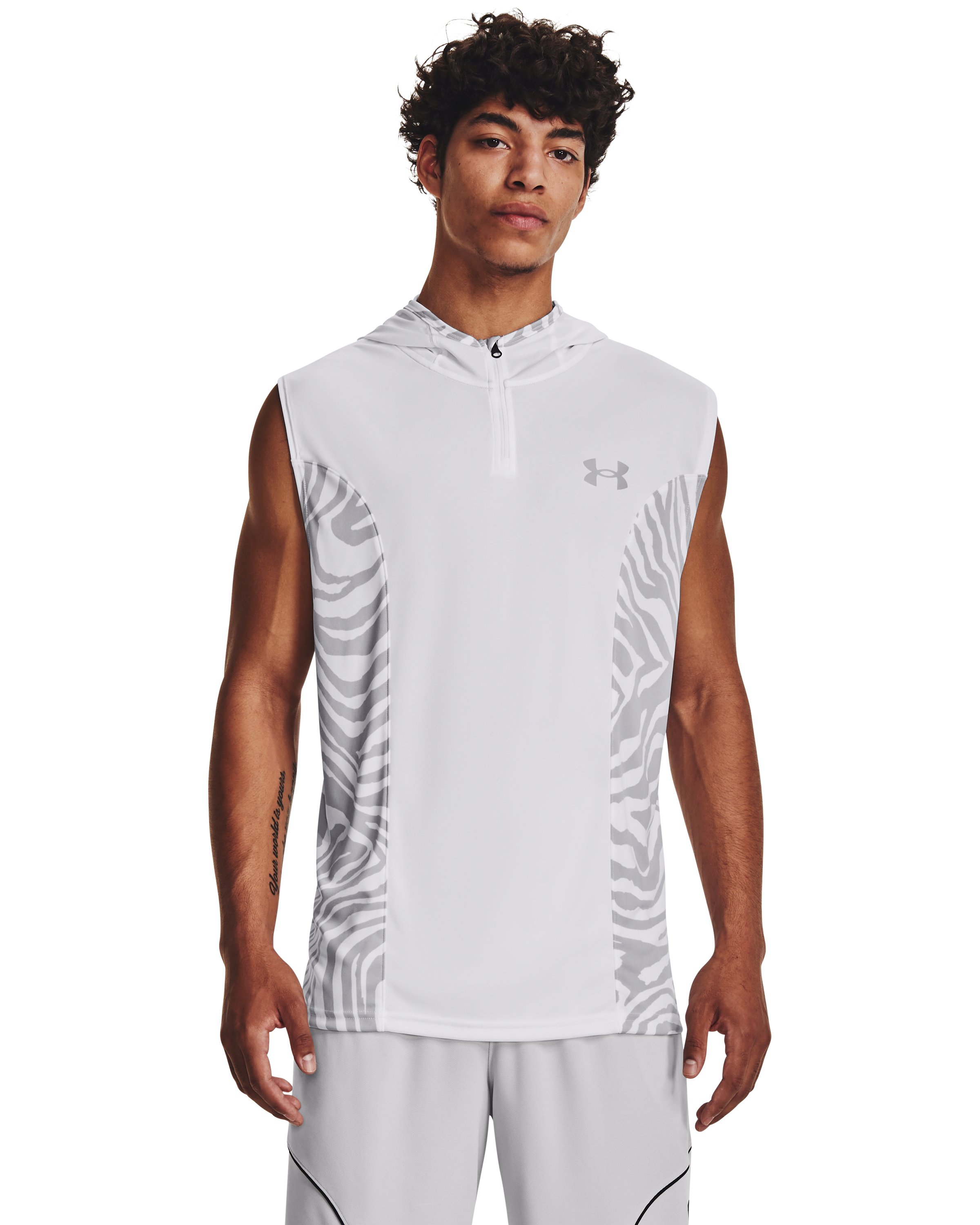 UA Baseline Men's Tank Hoodie 14