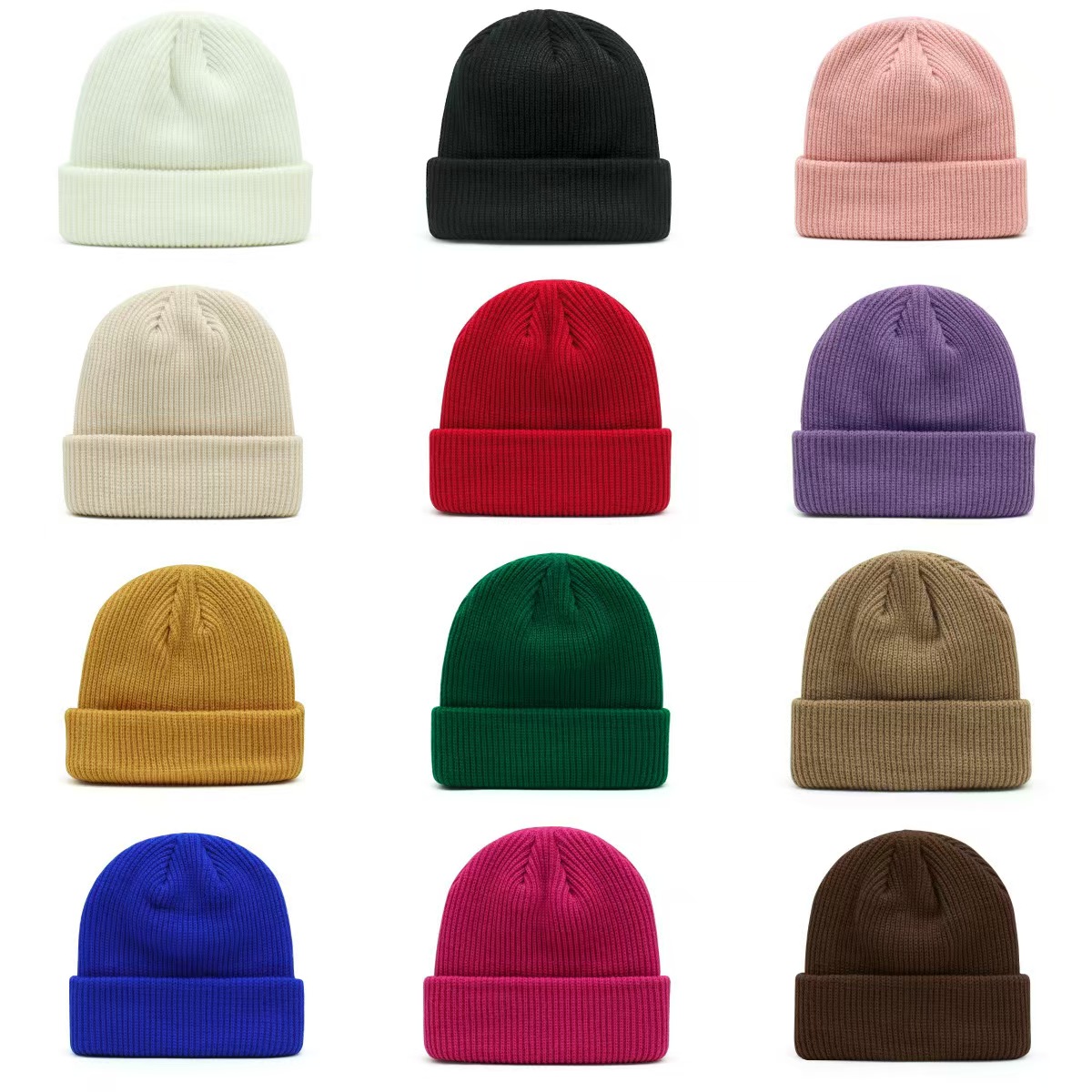 Custom Knitted Beanie Hats 7