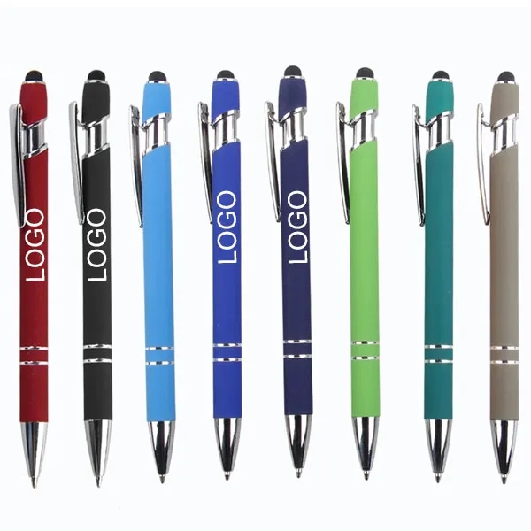 Softy Rubber Incline Stylus Pens 4