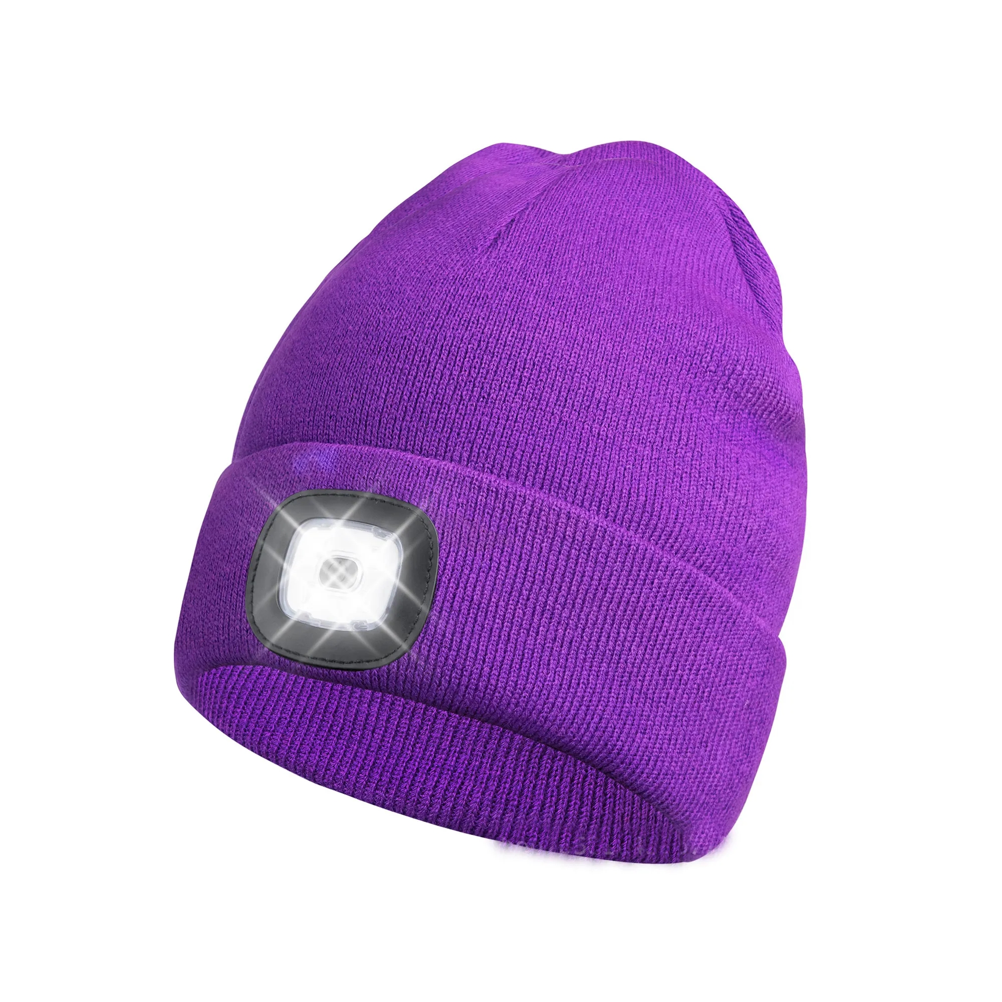 Unisex LED Light Winter Knitted Hat Cap Beanie 3