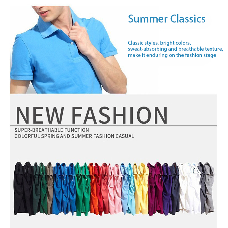 200gsm 5.9oz Cotton&Polyester POLO 5