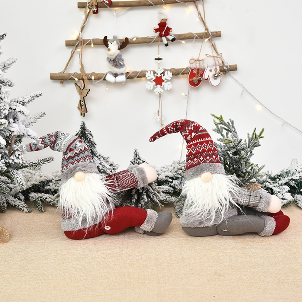Christmas Knitted Doll Curtain Buckle 7