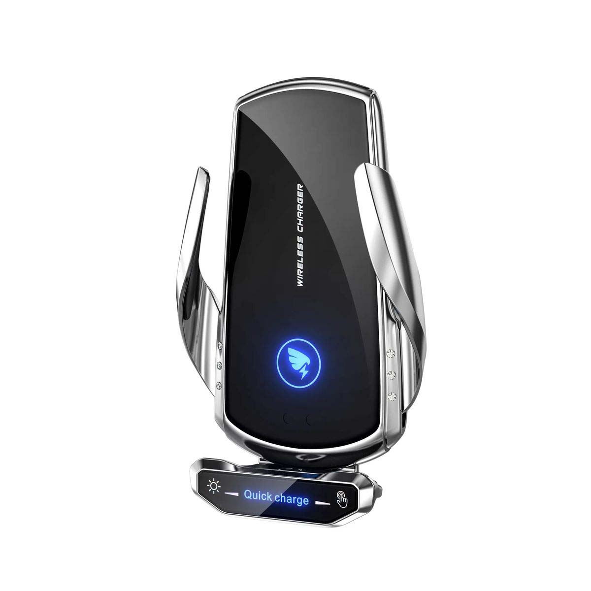 Car Phone Holder with 15W Wireless Charging 5