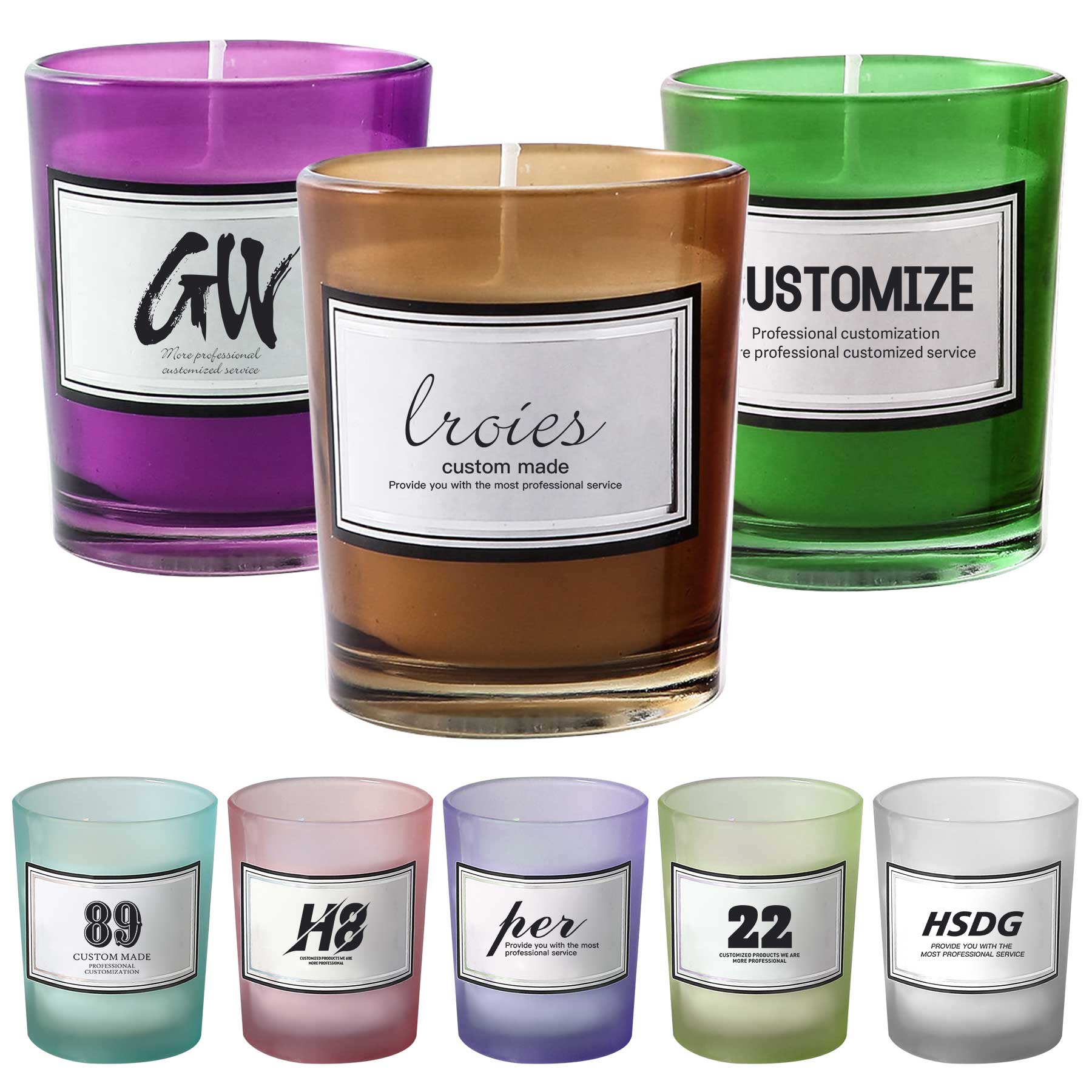 Natural Soy Candles Set 2