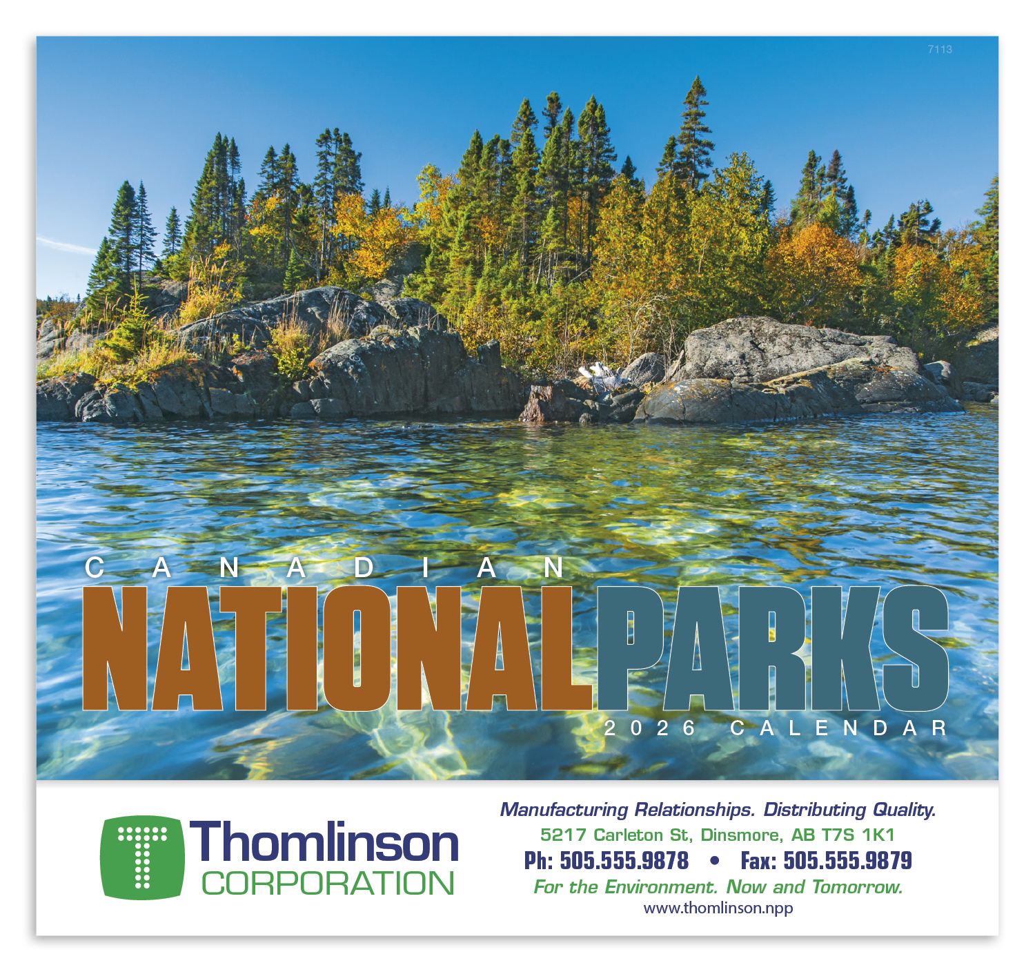 Good Value™ Canadian National Parks - Stapled Calendar 55