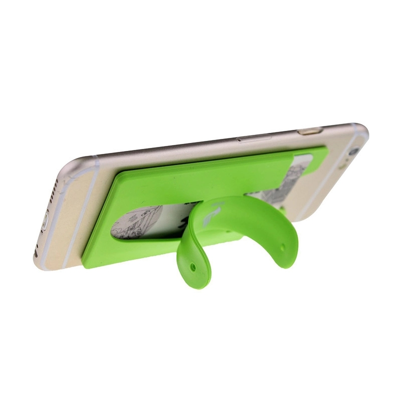 Silicone Phone Card Money Clip Stand Wallet Quik Snap 7