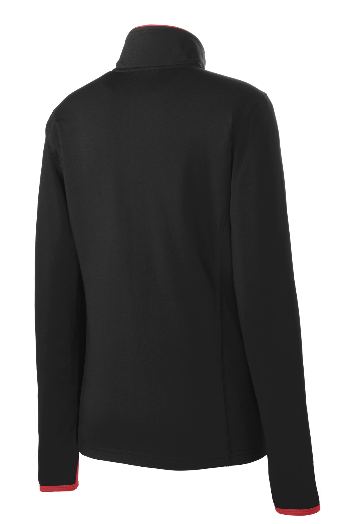 Sport-Tek Women's Sport-Wick Stretch Contrast Full-Zip Jacket. LST853 8