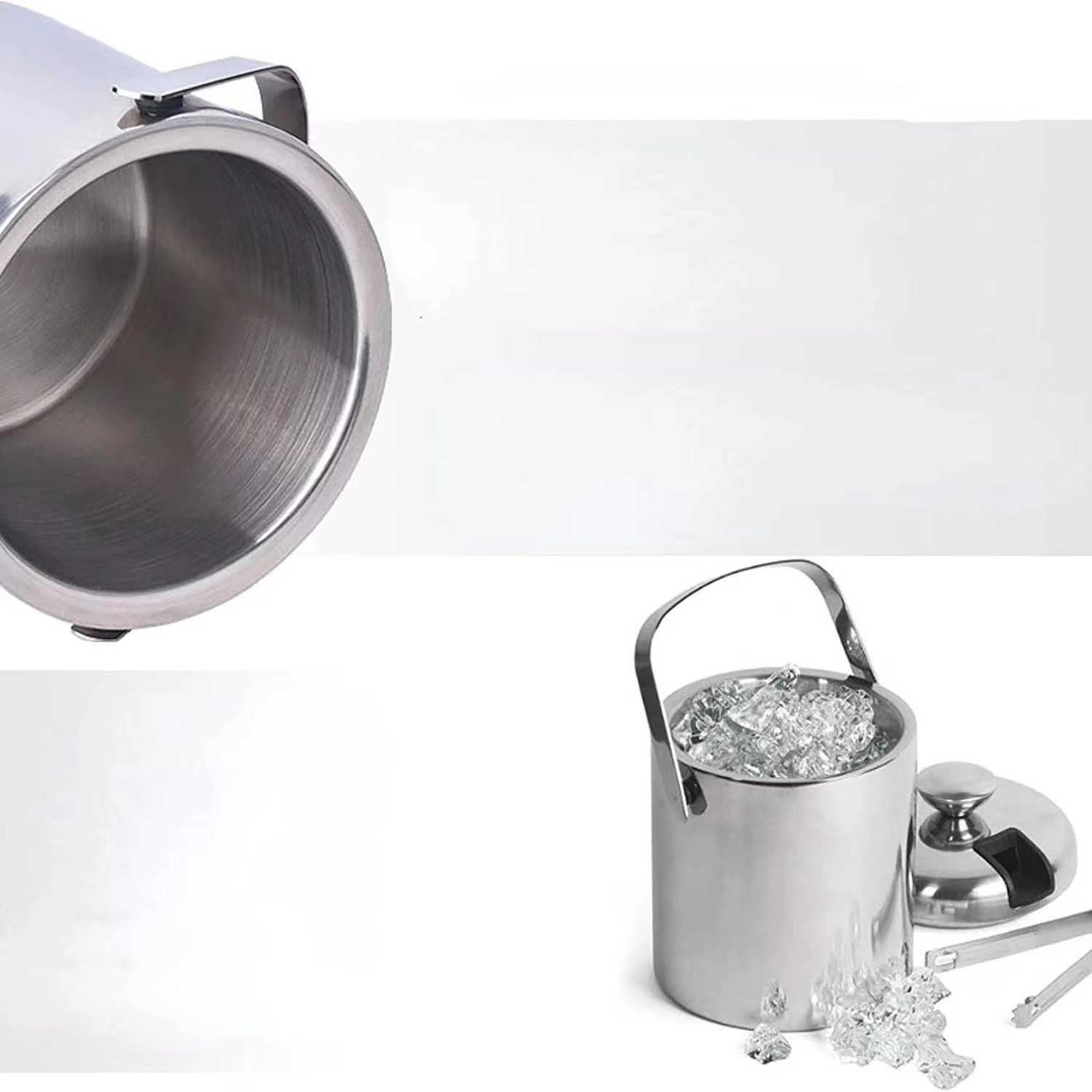 Stainless Steel Ice Wine Bucket 3