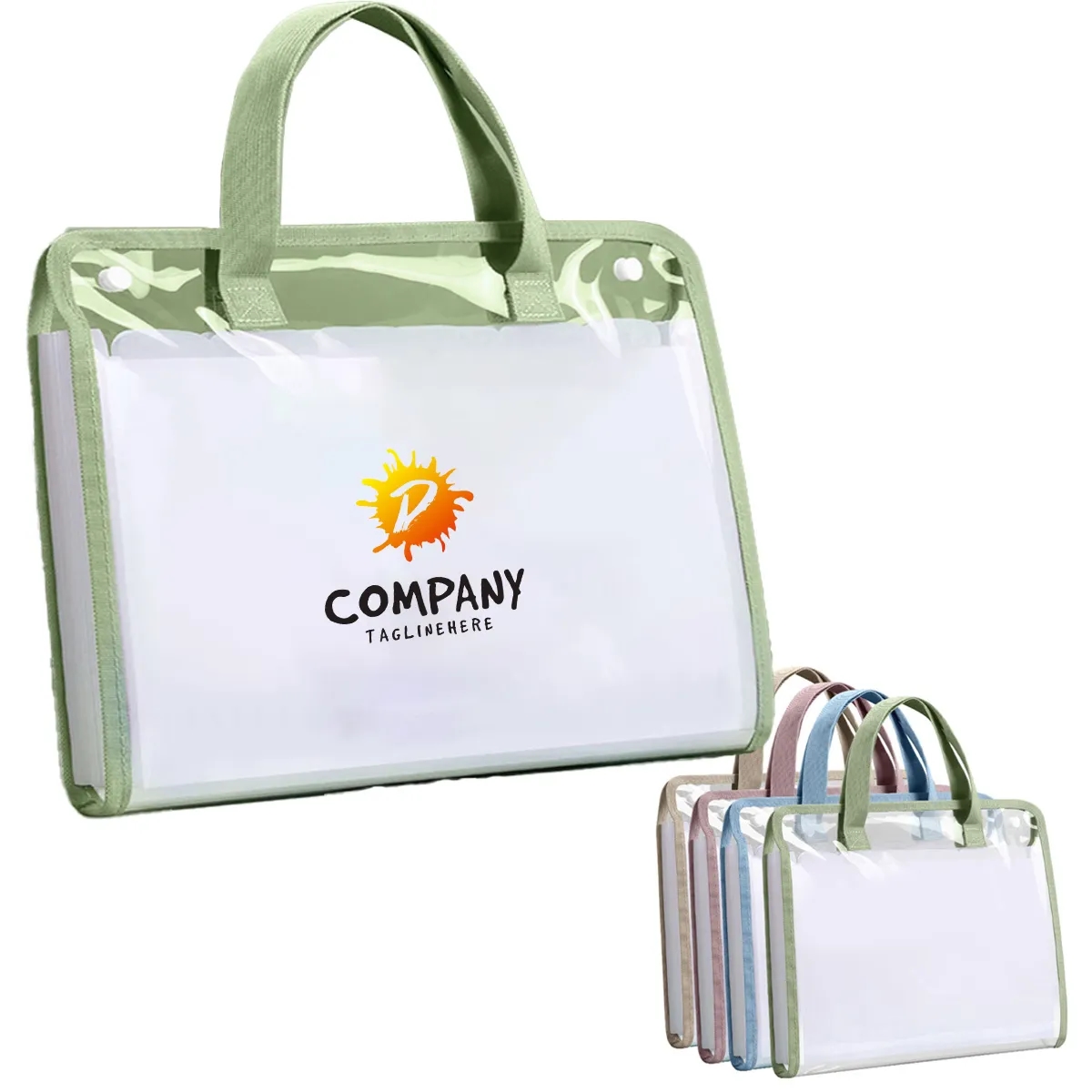 Vertical Accordion Bag 13 Compartment A4 Organizer 5