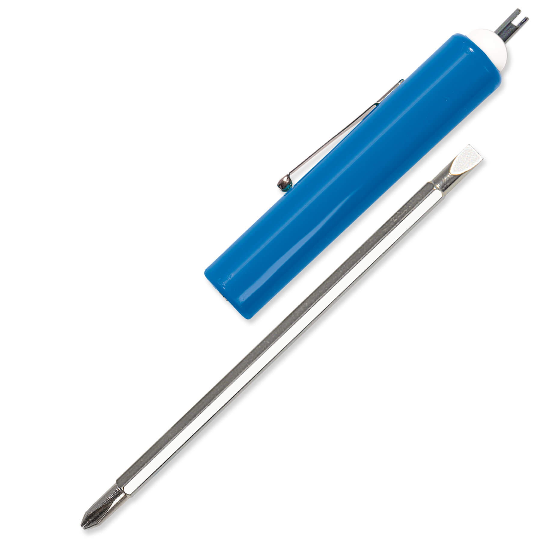 Jumbo Pocket Screwdriver Reversible Flat Blade + Valve Stem 48
