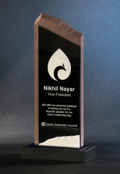 Artistic Expressions Crystal On The Rocks Award 2