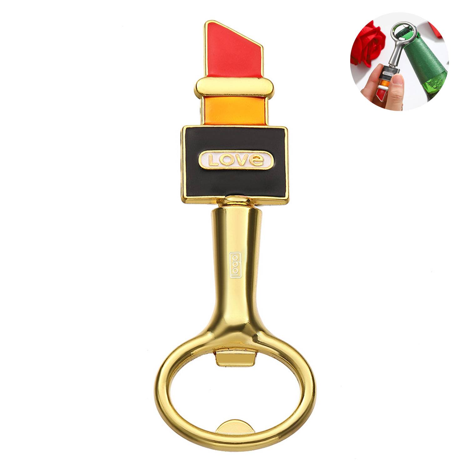 Creative Metal Lipstick Bottle Opener 4