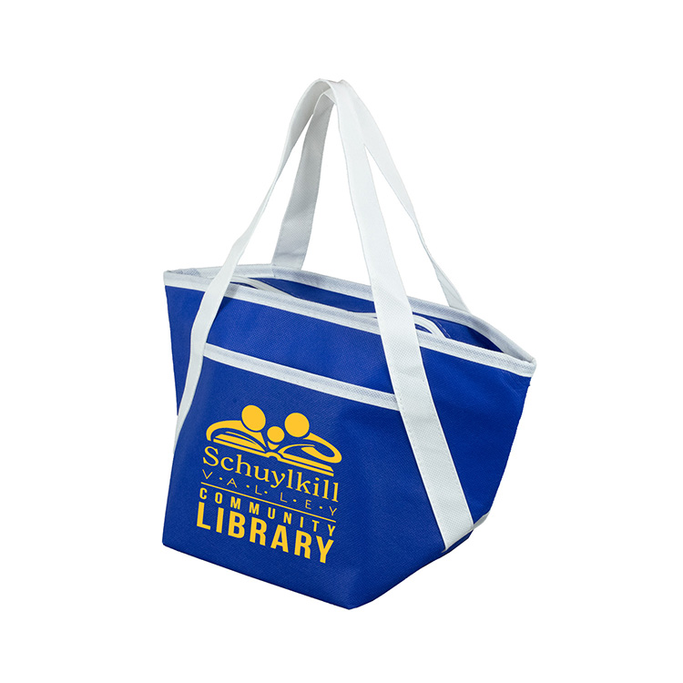 "THE HORIZON" Zipper Cooler Tote 6-Pack Size 42