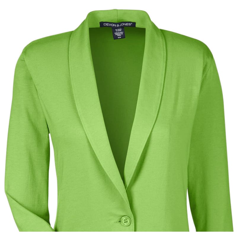 Devon & Jones Ladies' Perfect Fit™ Shawl Collar Cardigan 17