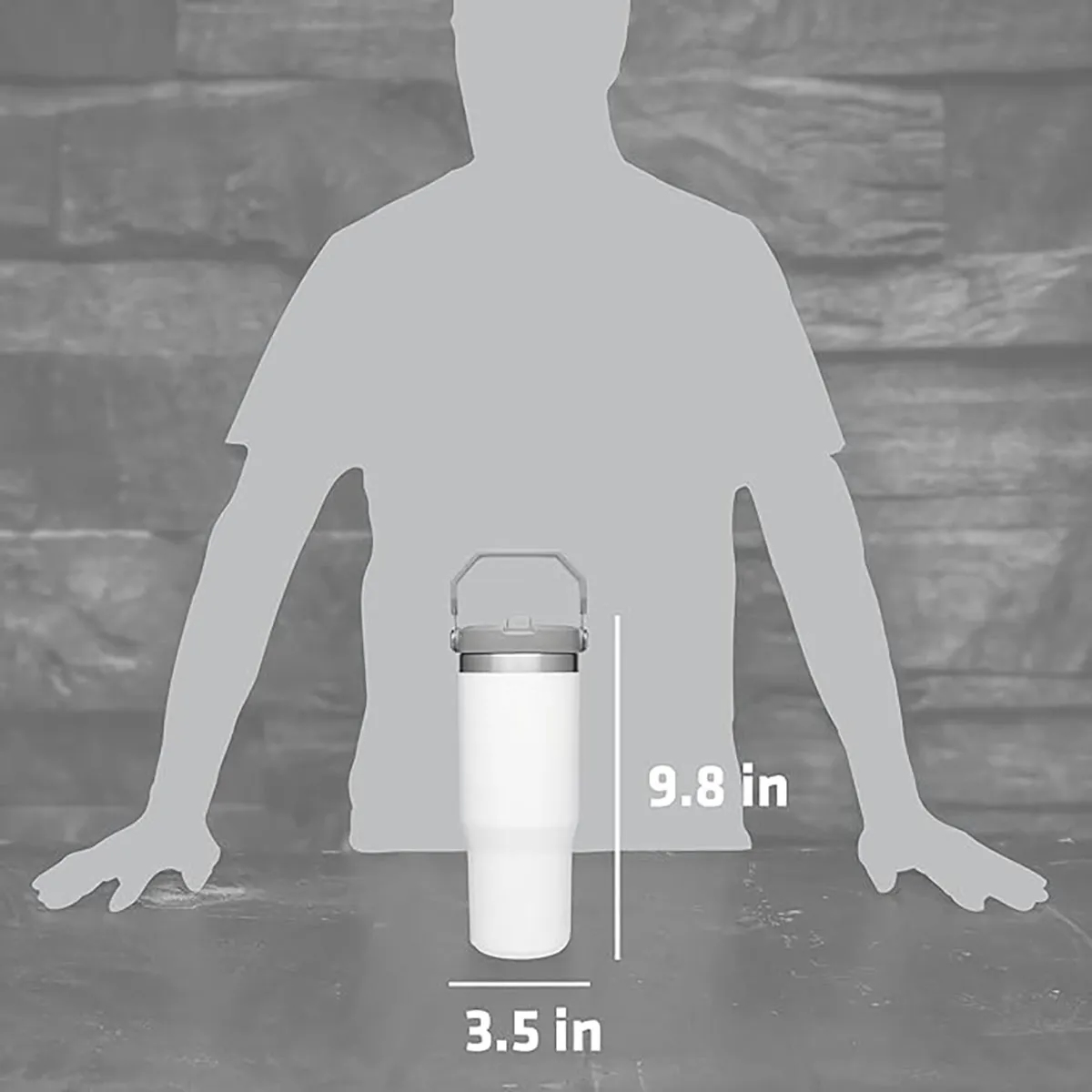 30/20oz. Portable Tumbler High-Capacity Glass Cup 5