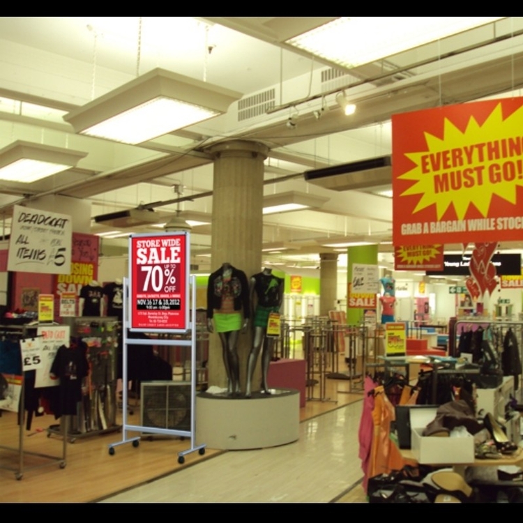 Rolling Snap Frame sign 4