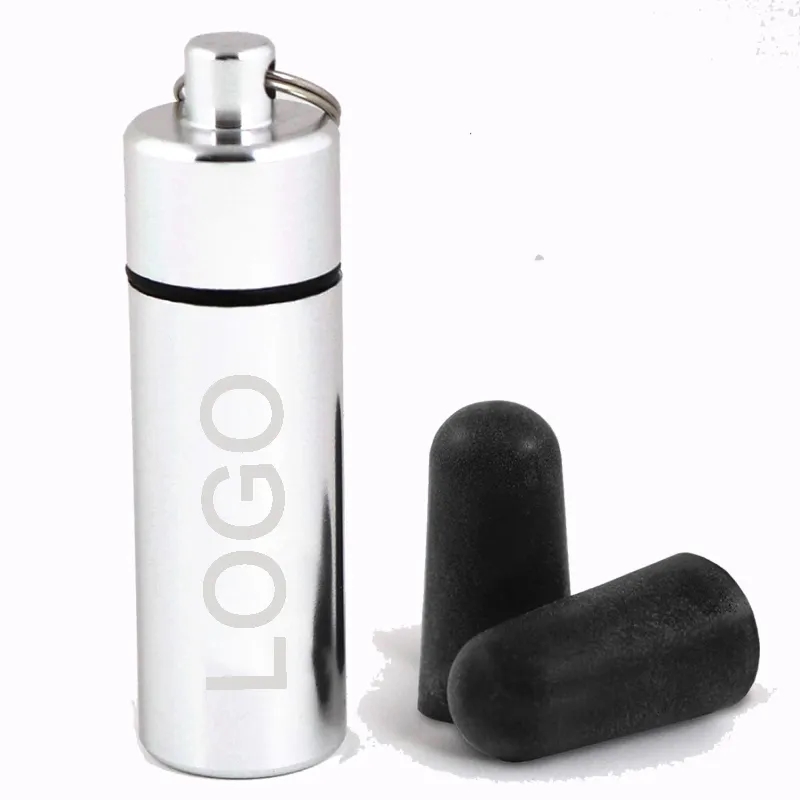Foam Earplugs in Metal Container 8