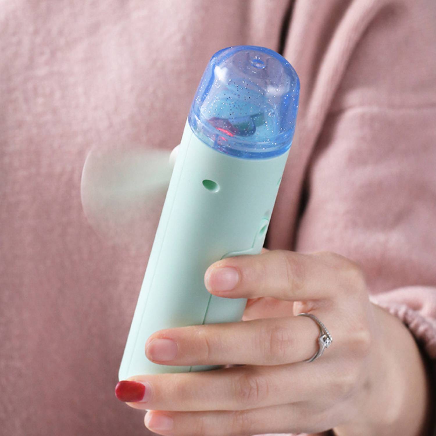 Portable Mist Spray Fan 4