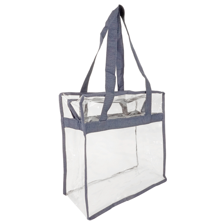Newport Clear Zipper Tote 11