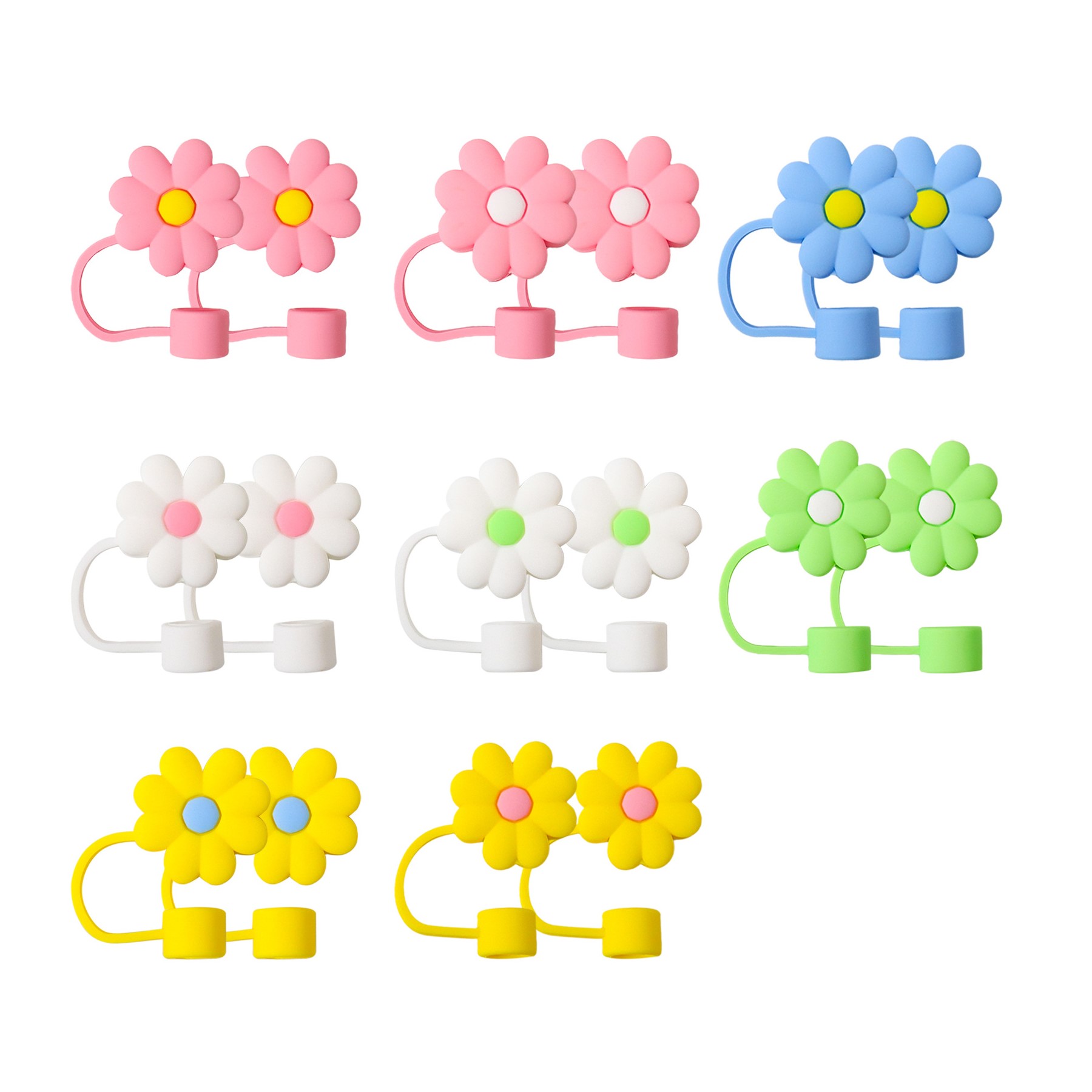 Reusable Dust-Proof Straw Topper (direct import) 3