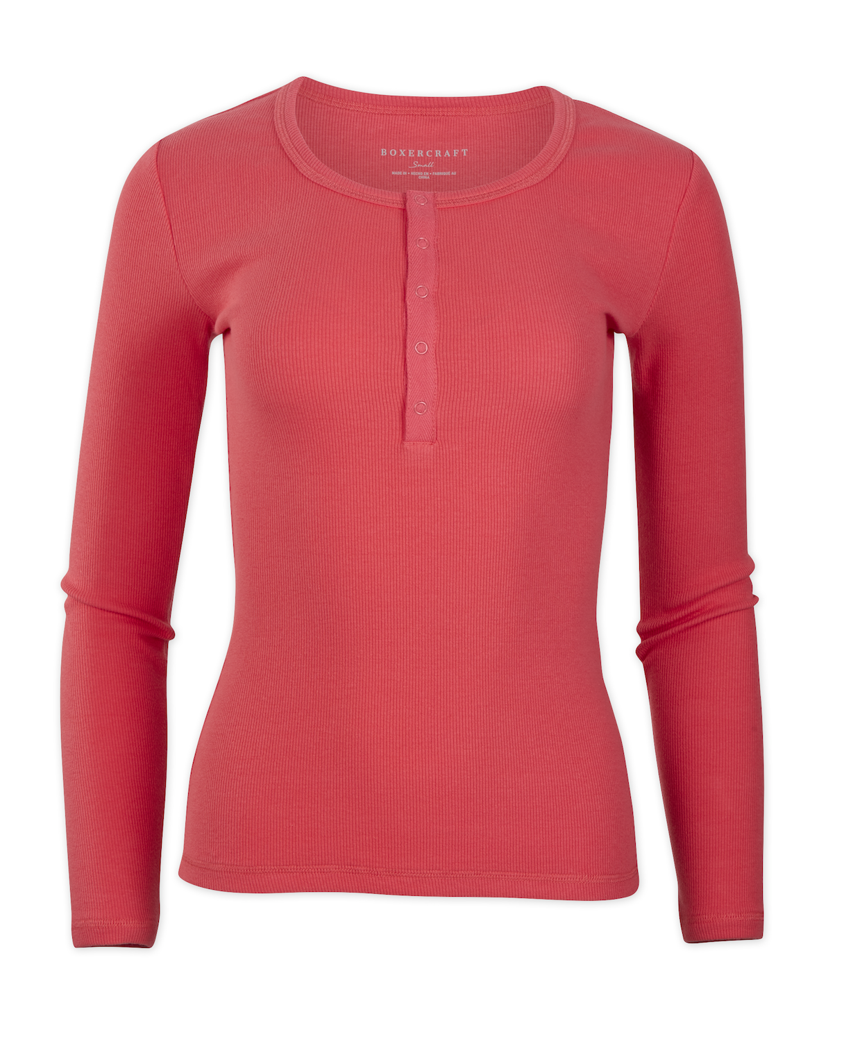 BOXERCRAFT HARPER RIB HENLEY 14