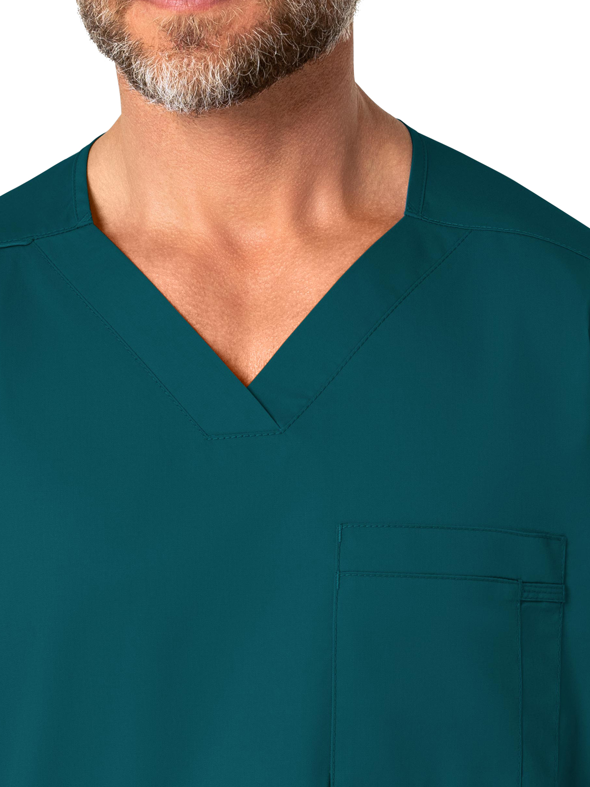 Wink - WORK - Men's Four-Pocket Modified V-Neck Top 2