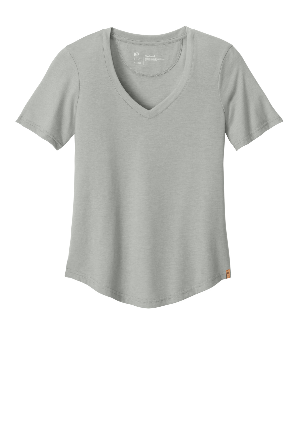 tentree Women's TreeBlend V-Neck T-Shirt TTCW5646 11