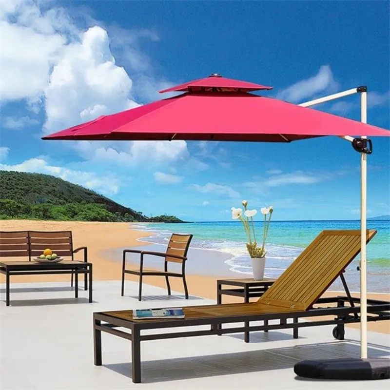 Outdoor Patio Square Umbrella 9