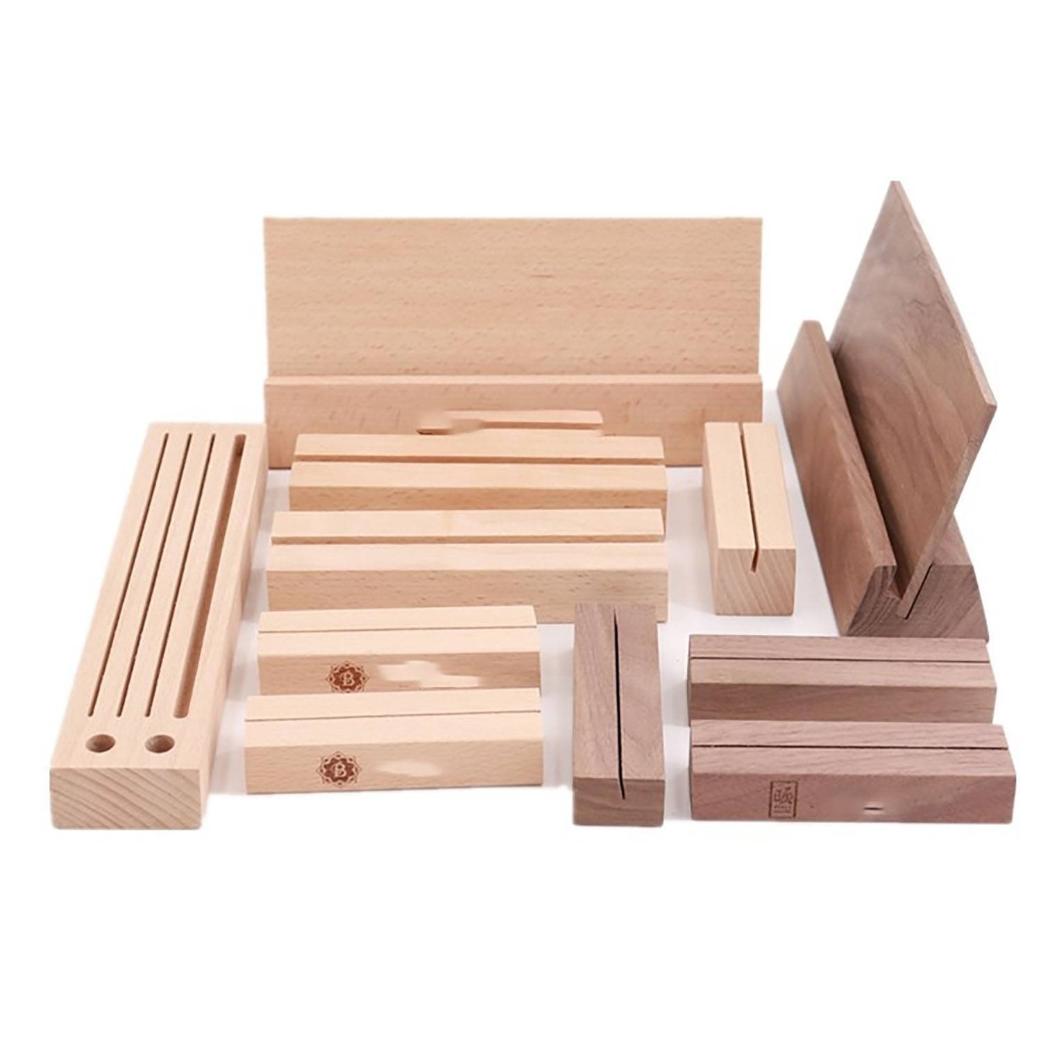 Real wood calendar stand 5