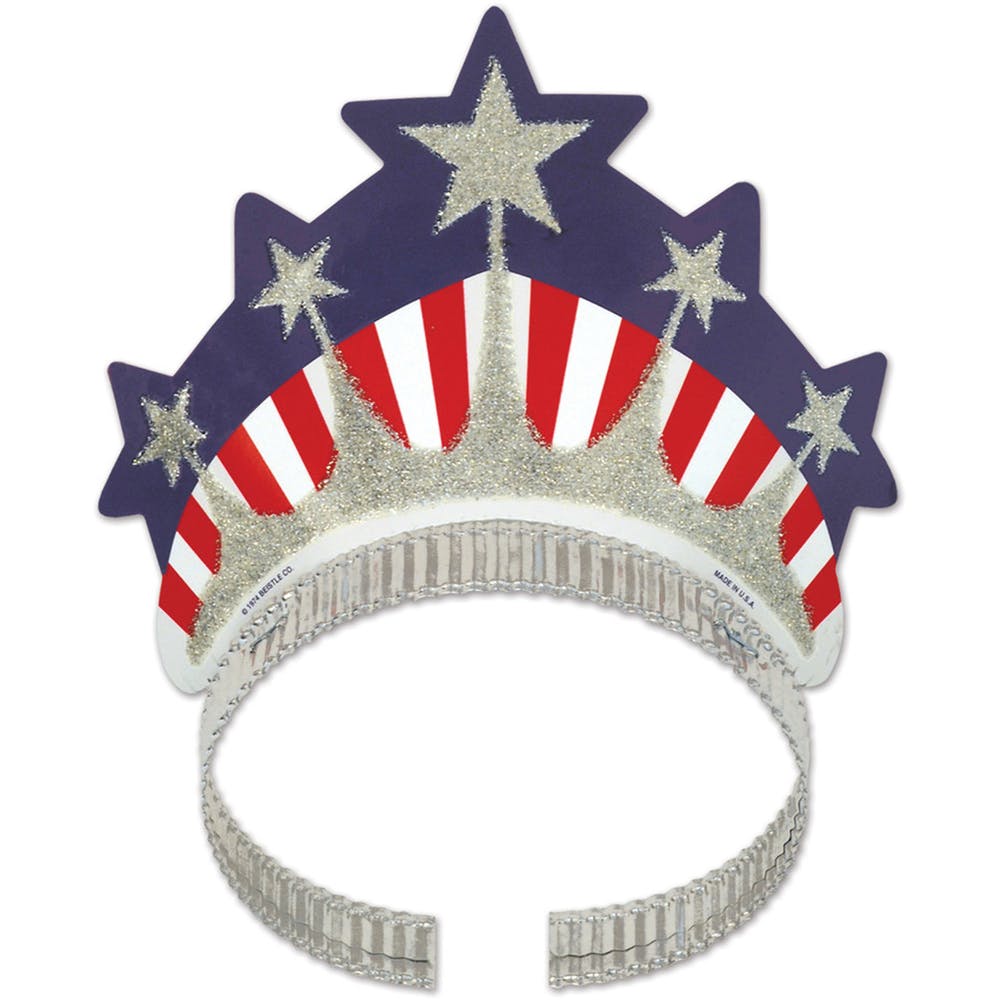 Miss Liberty Tiaras - Glitter Stars & Stripes 2