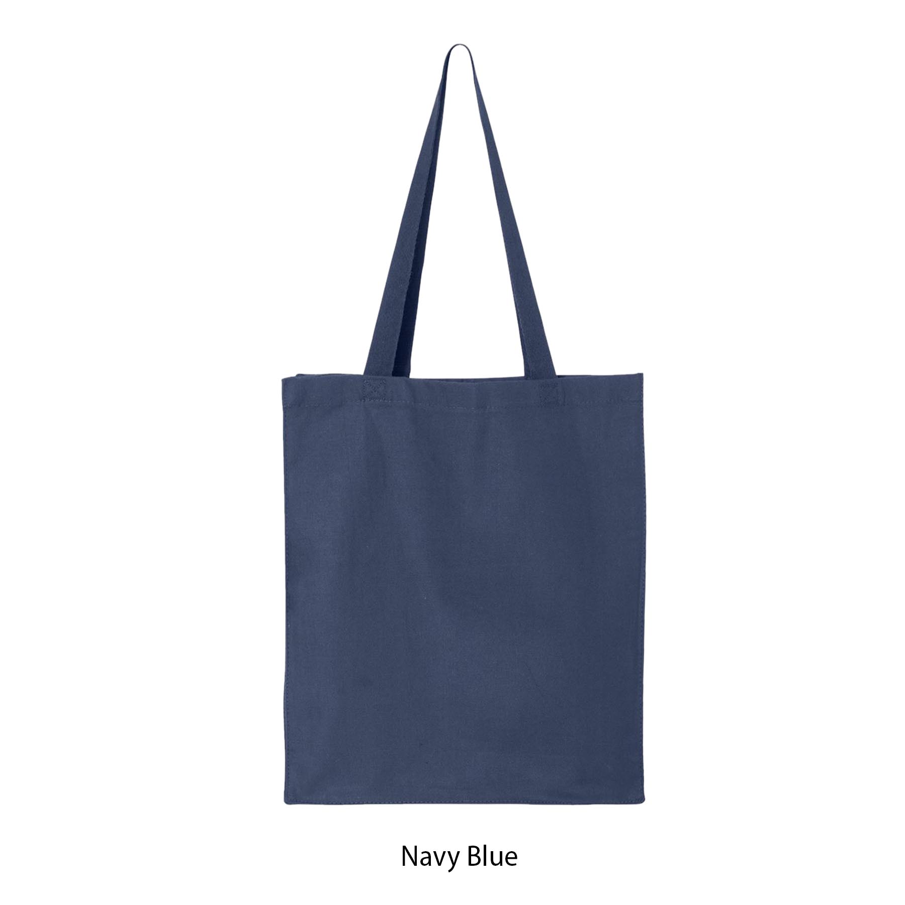 12 Oz. COTTON CANVAS BOOK TOTE BAG w/ GUSSET_R934EBT 7