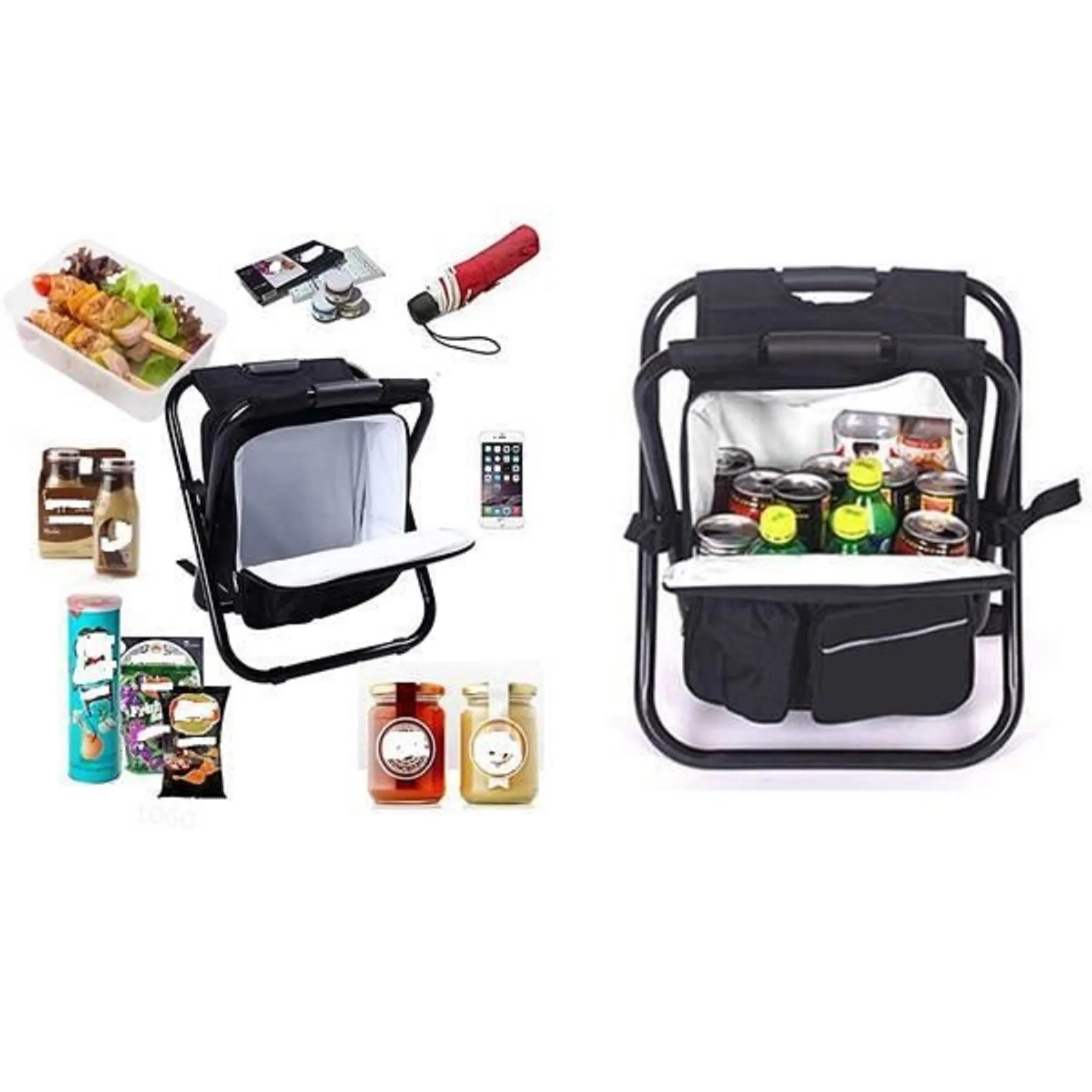 Camping Stool with Insulated Bag 7