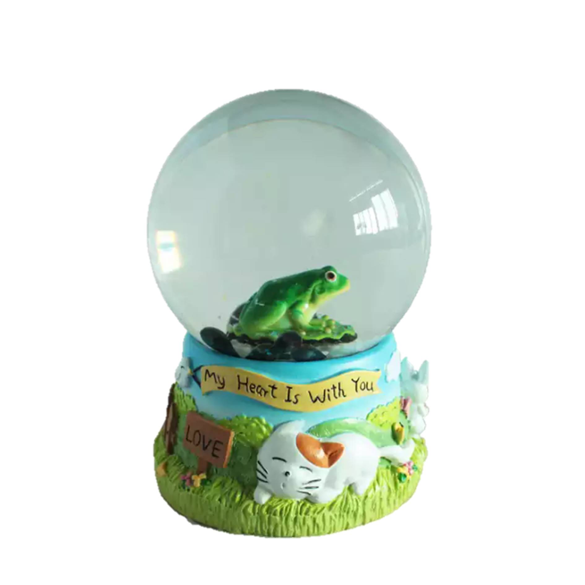 Custom Resin Figurine Water Snow Globe 2