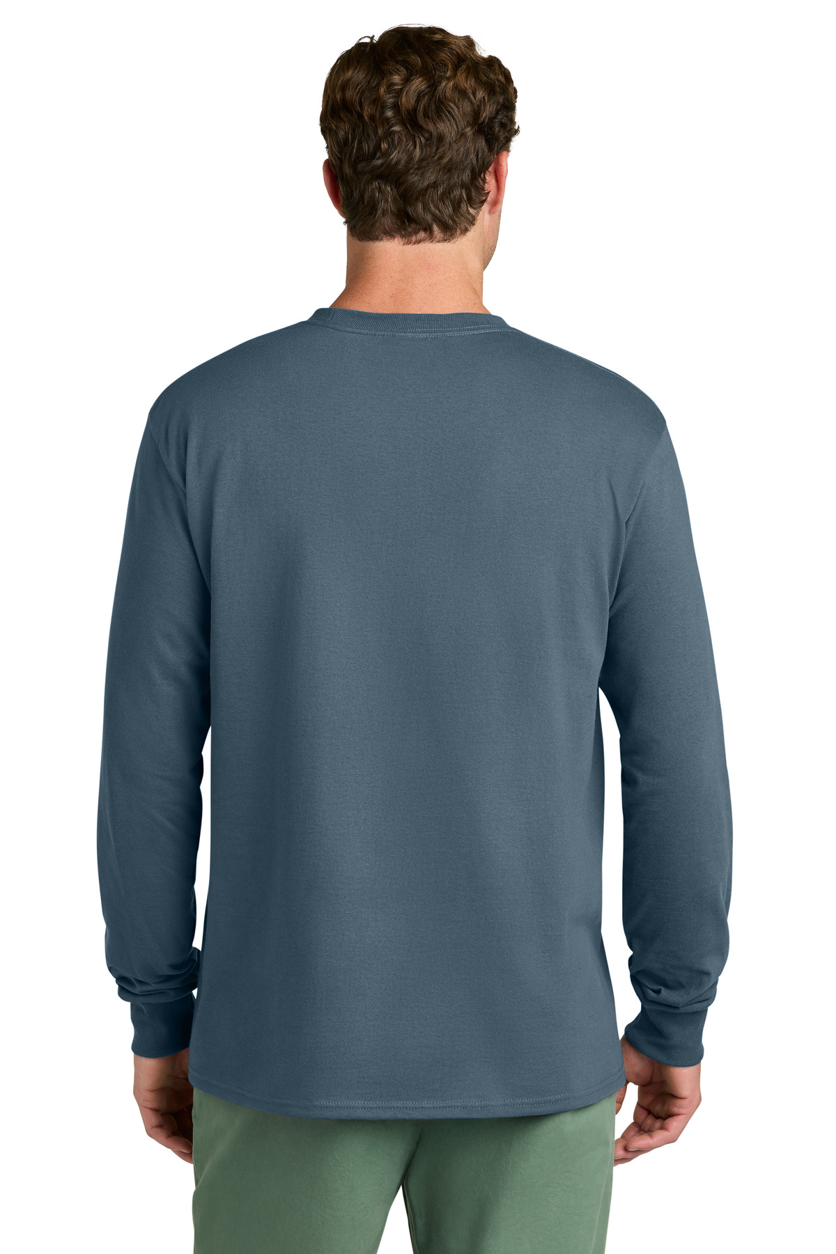 Port & Co Long Sleeve Core Cotton Tee. PC54LS 102