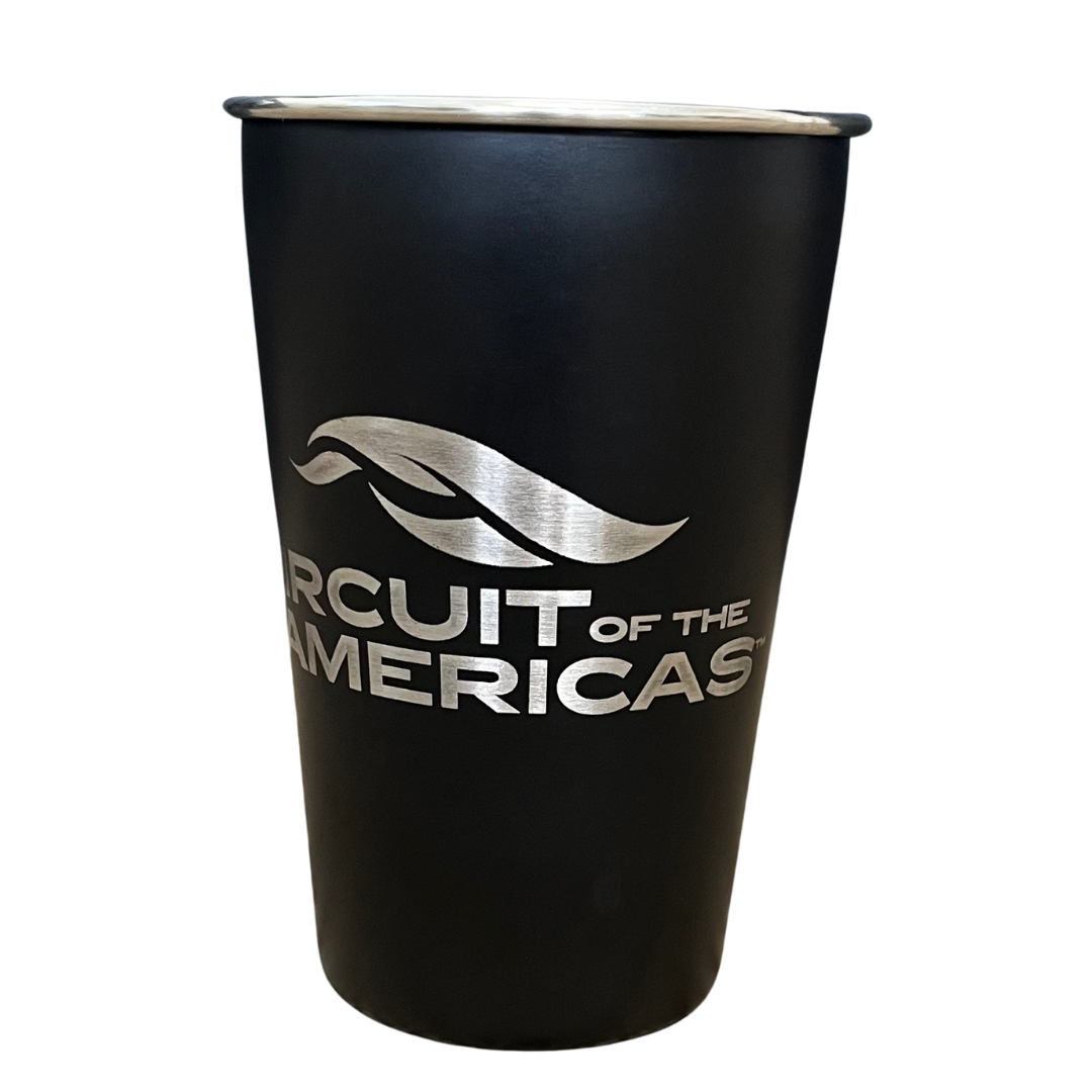 17 oz Stainless Black Pint 1