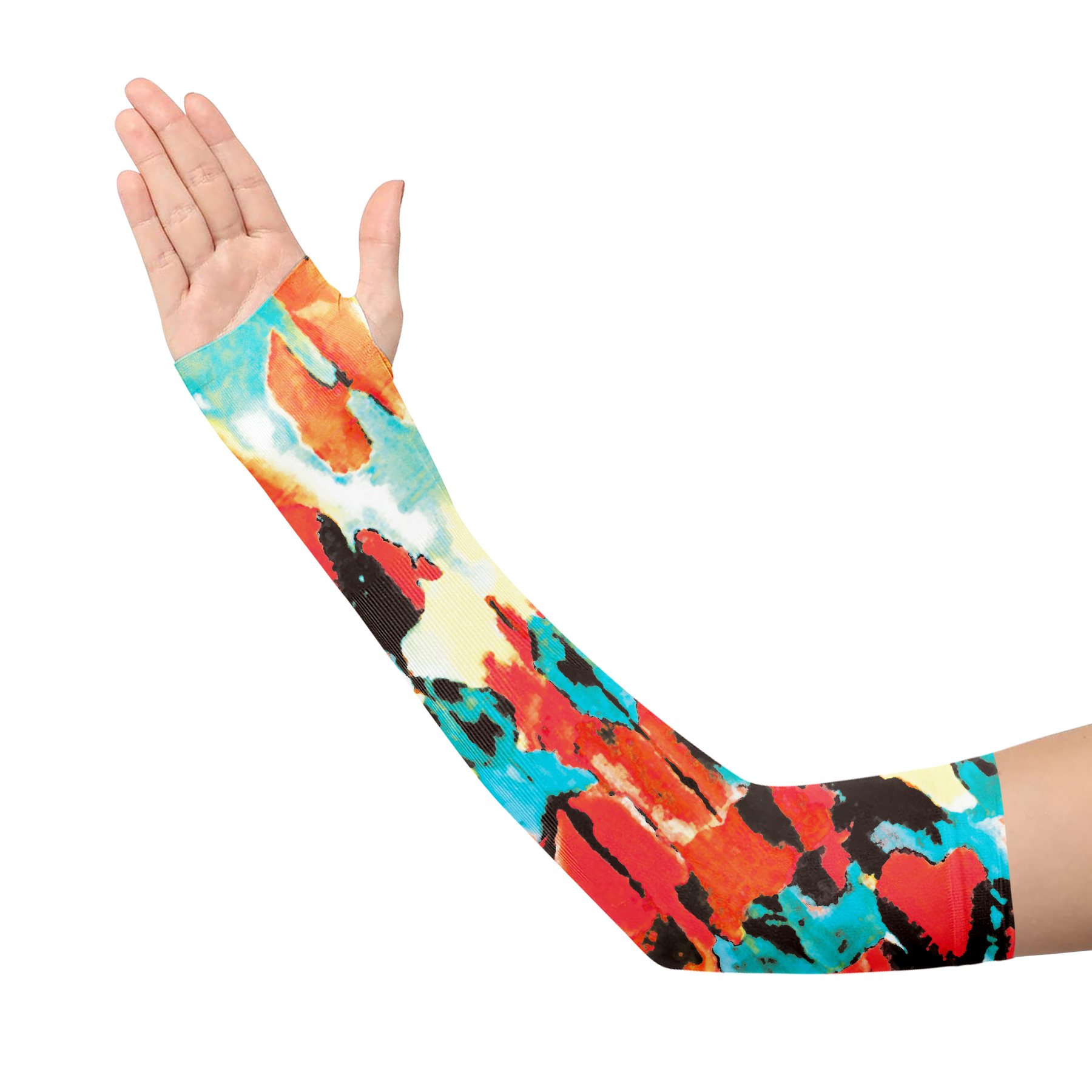 Custome Full Color Sublimation Cooling Arm Sleeve 11
