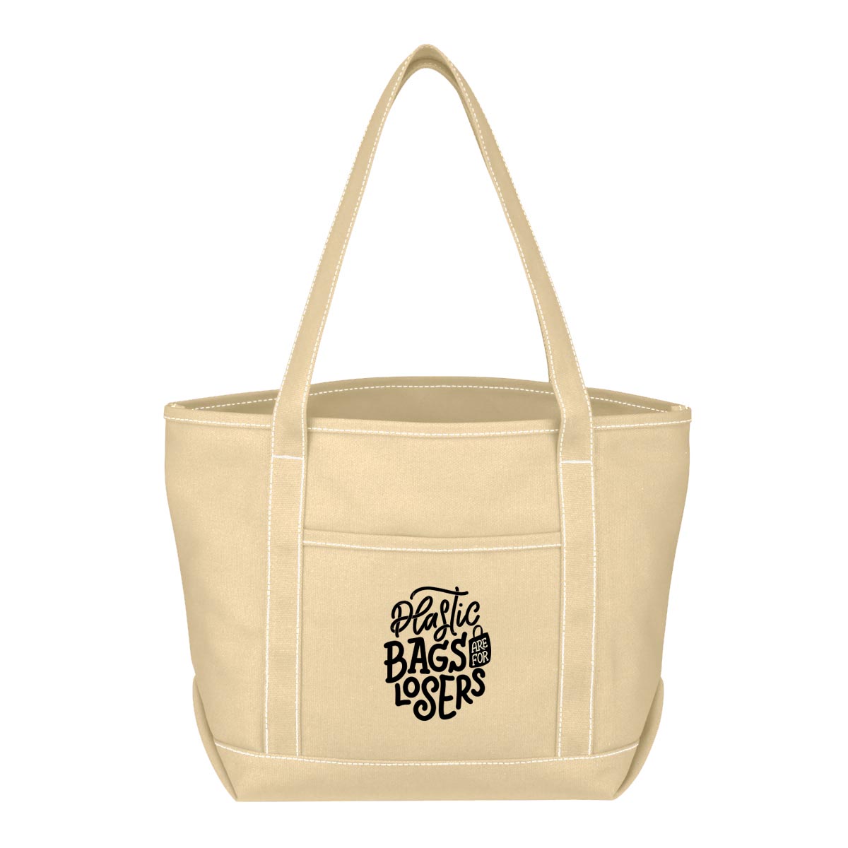 Medium Starboard 24 oz. Cotton Canvas Bag, custom tote bag with logo imprint 17