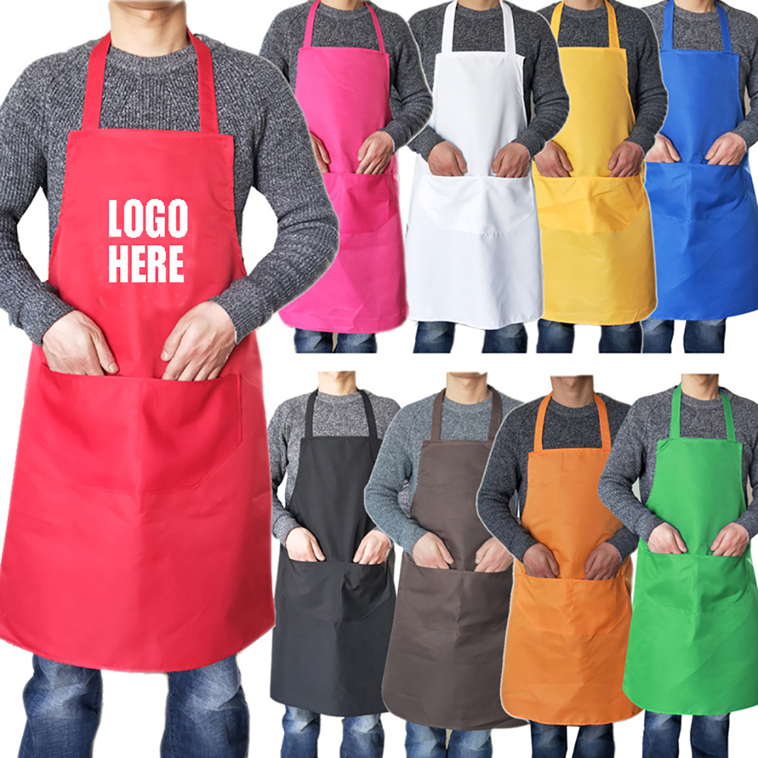 Polyester Apron Adult with 2 Front Pockets 1