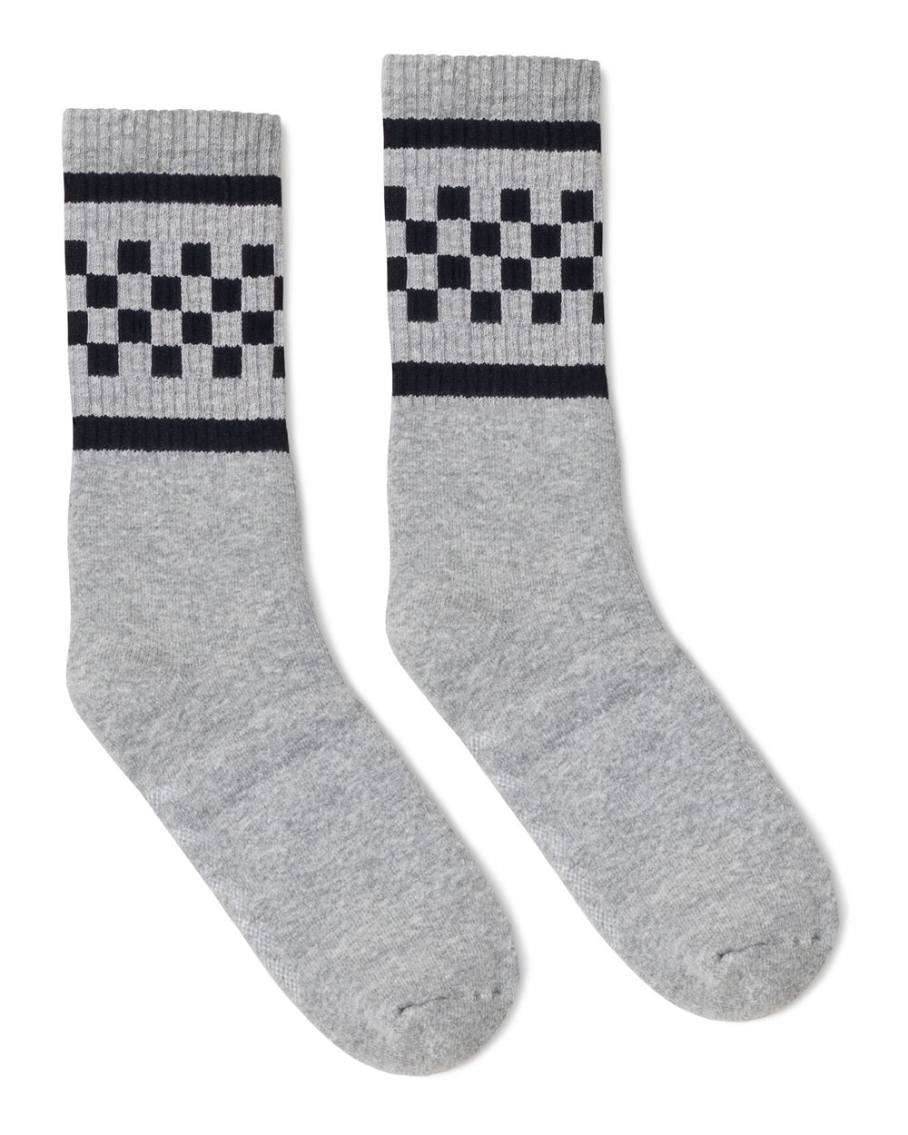 USA-Made Checkered Crew Socks - SC300 3