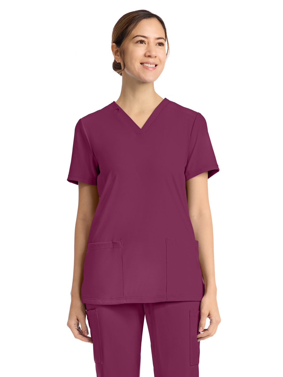 Cherokee - Cherokee Achieve - Women's 2-Pocket V-Neck Top 28